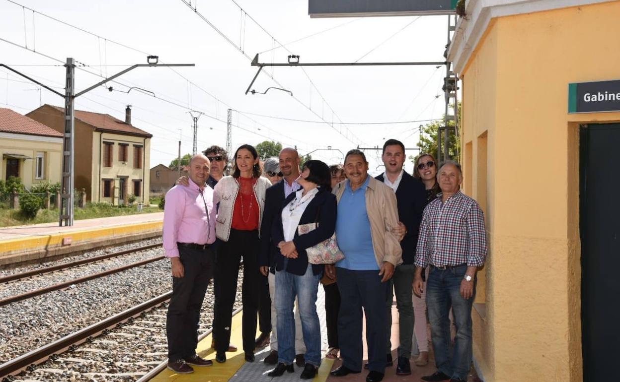 Visita de Reyes Maroto al polígono. 