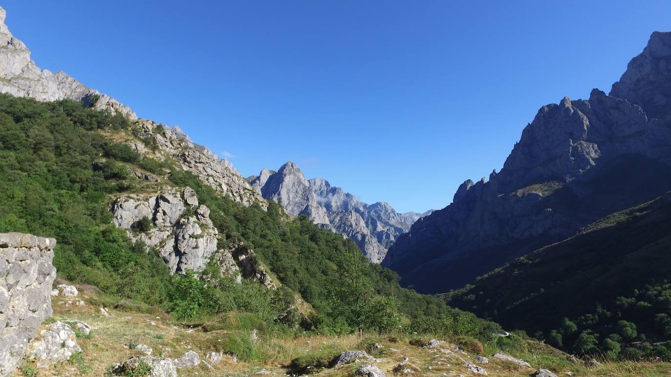 Ruta del Cares en Picos de Europa. 