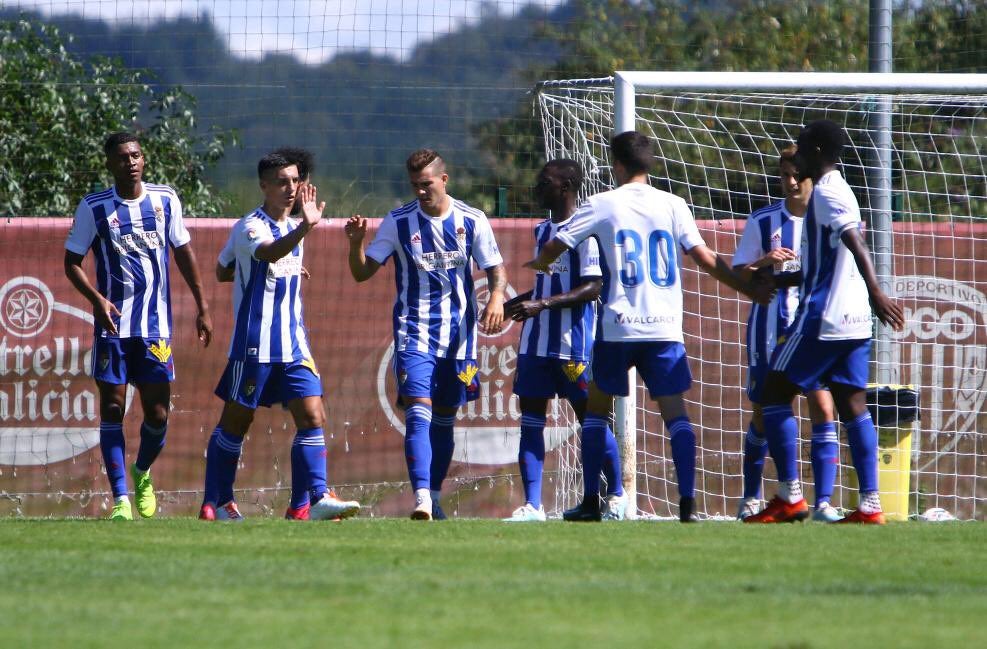 Fotos: Primer amistoso de pretemporada de la Deportiva