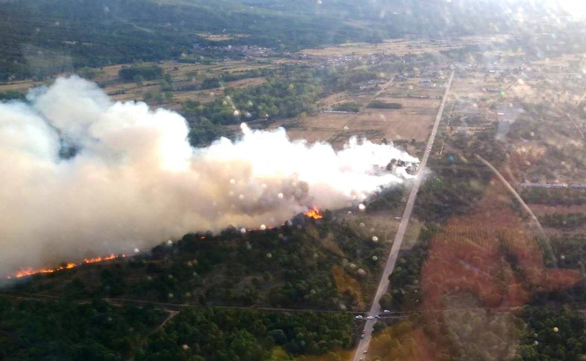 Fotos: Incendio en Castrocontrigo