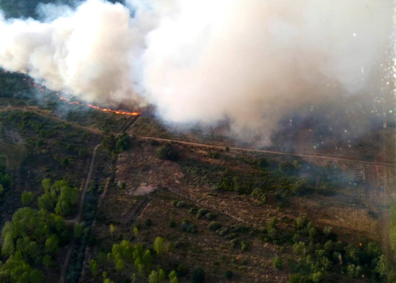 Fotos: Incendio en Castrocontrigo