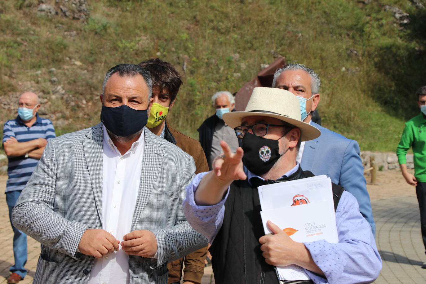 Inauguración de la V Edición de 'Valporquero, arte y naturaleza'