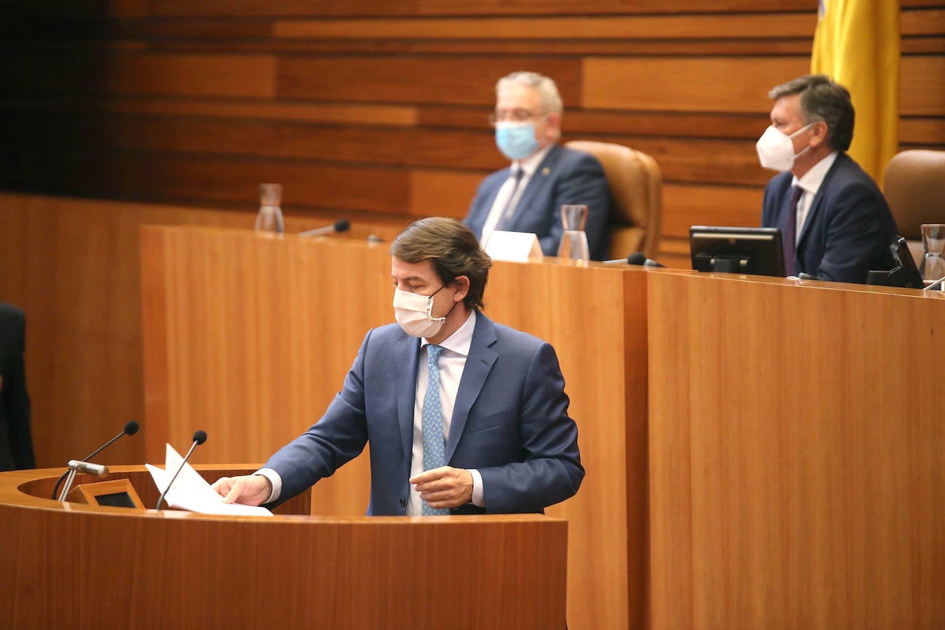 Pleno de las Cortes de Castilla y León. 