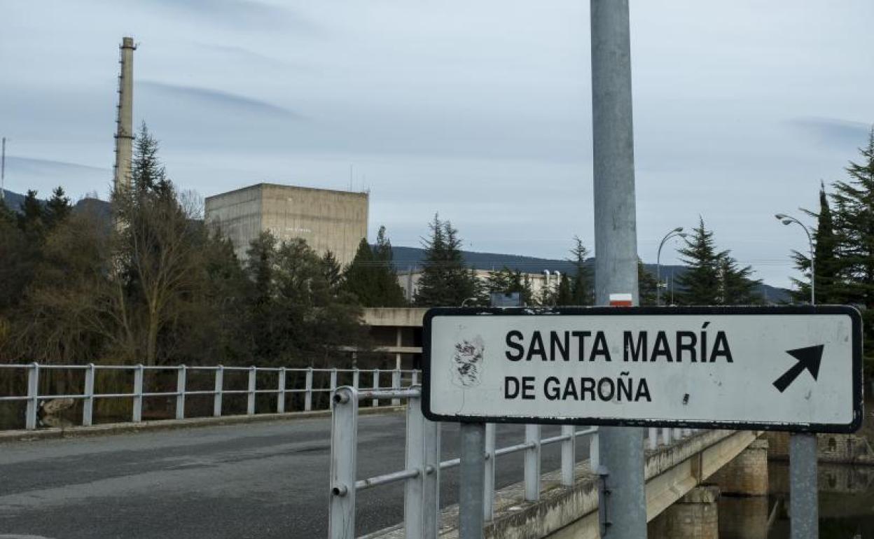 Central nuclear de Santa María de Garoña.