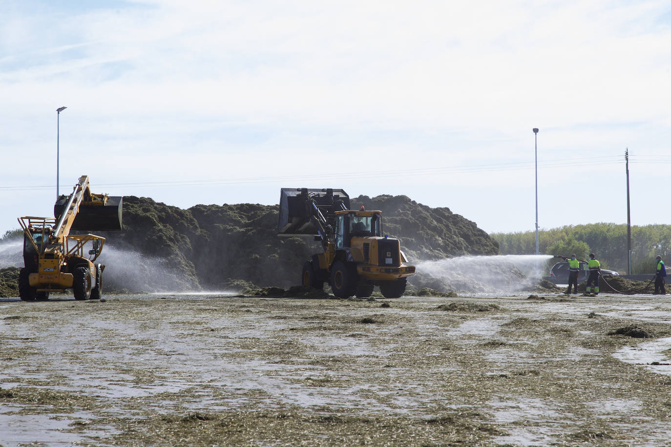 Incendio en la cooperativa Cobadu en Zamora. 