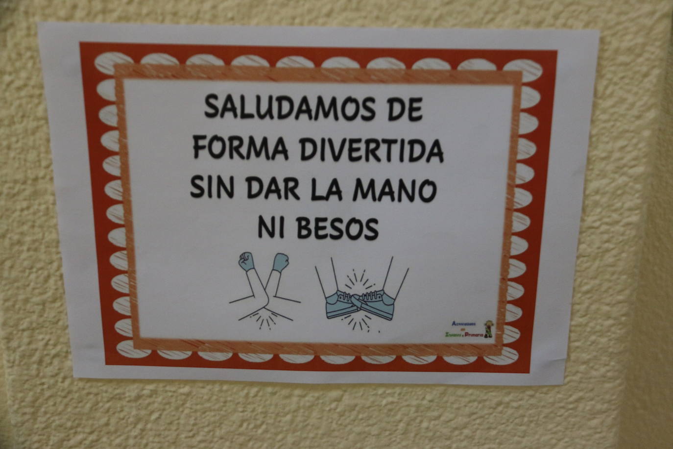 El centro educativo se prepara para que los más pequeños regresen al aula entre medidas de seguridad.