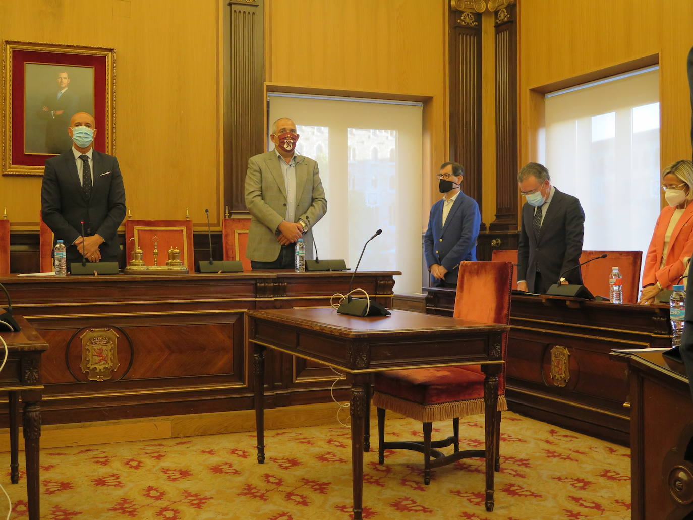 Fotos: Pleno extraordinario del Ayuntamiento de León