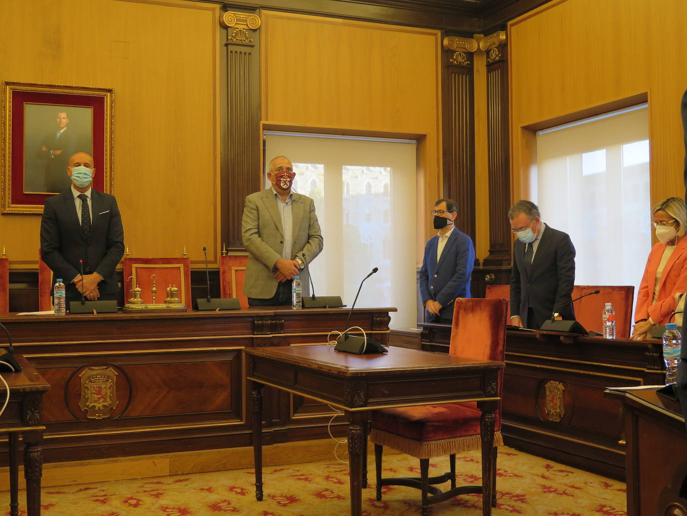 Fotos: Pleno extraordinario del Ayuntamiento de León