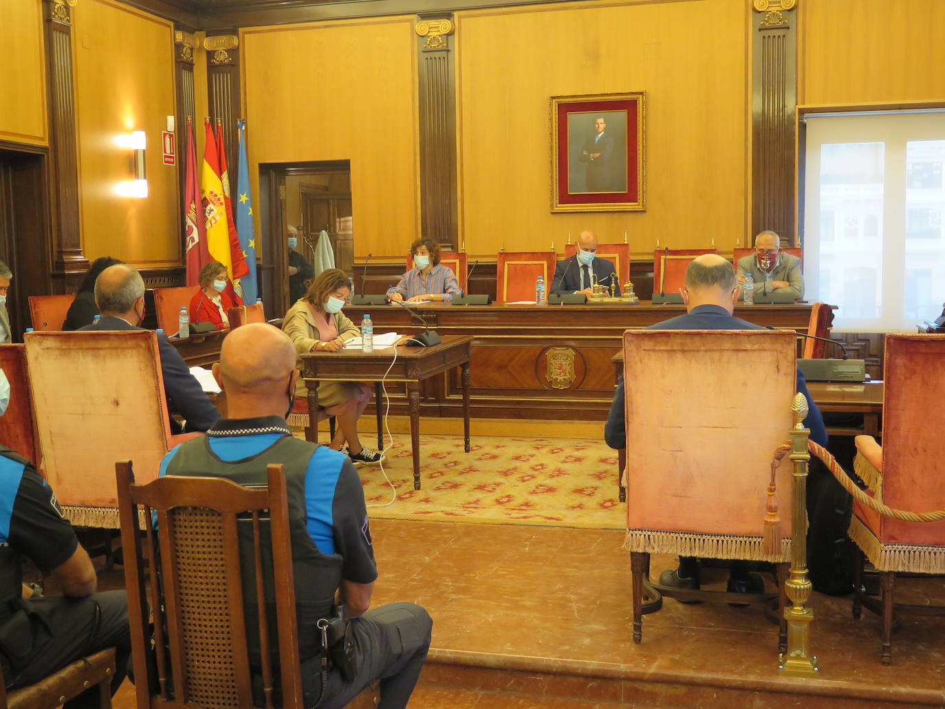 Fotos: Pleno extraordinario del Ayuntamiento de León