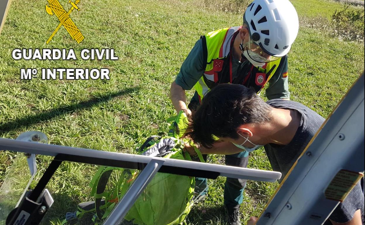 Rescate en los Picos de Europa.