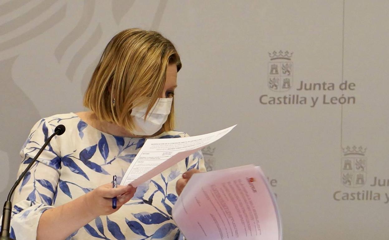 Isabel Blanco, consejera de Familia e Igualdad. 