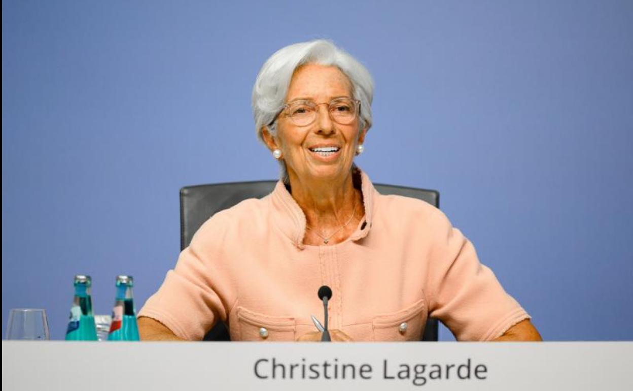 La presidenta del Banco Central Europeo (BCE), Christine Lagarde.