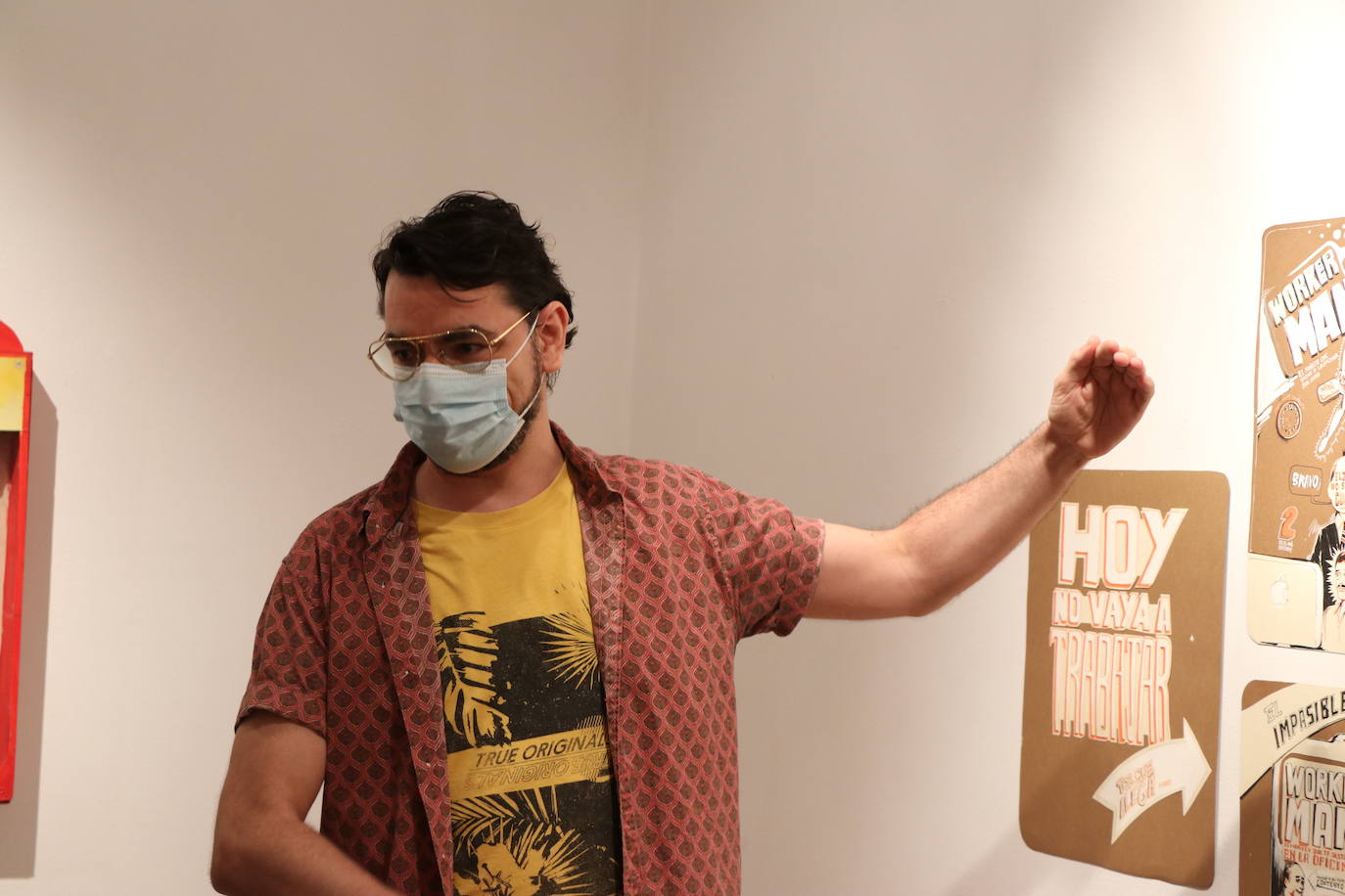 Jonathan Notario presenta su «mundo interior». 