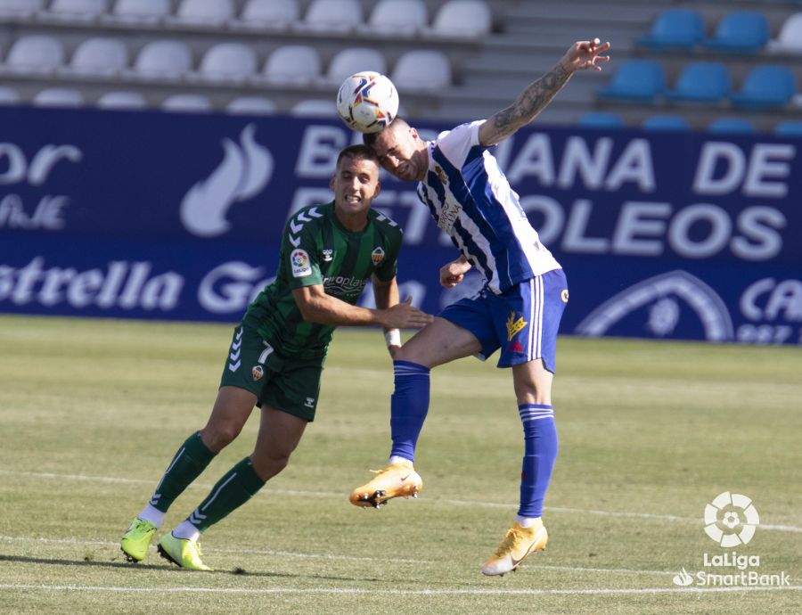 La Ponferradina volvía a competir tras unas semanas de descanso y se midió al Castellón