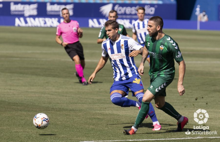 La Ponferradina volvía a competir tras unas semanas de descanso y se midió al Castellón