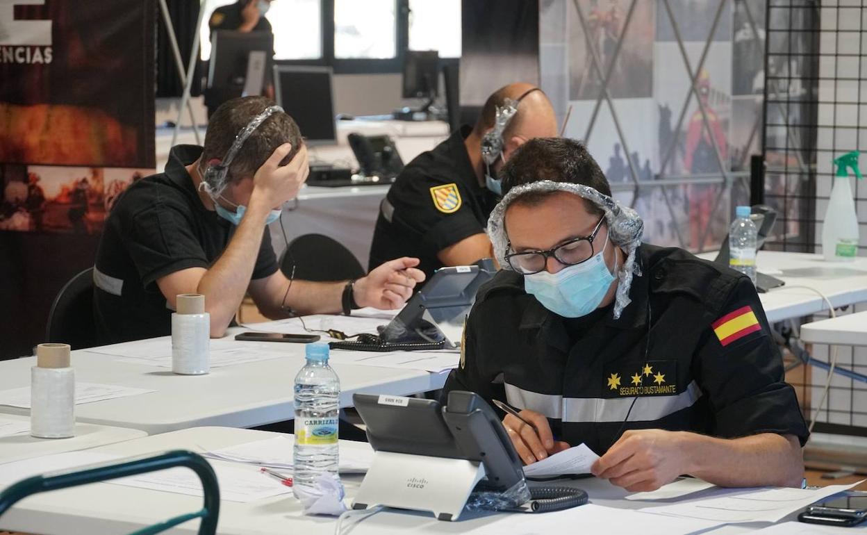 Rastreo desde la base Conde de Gazola.