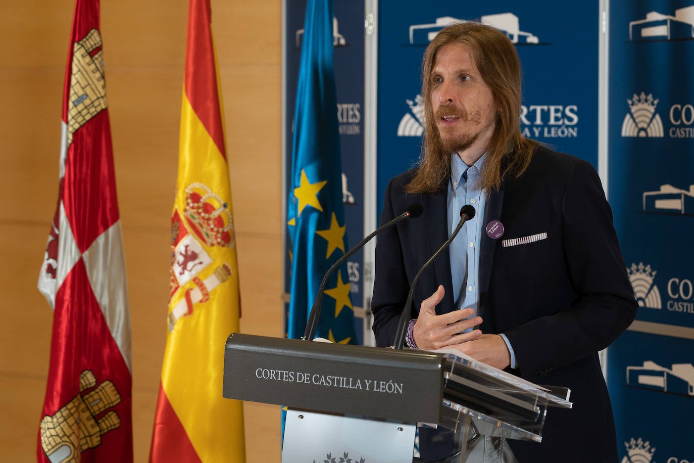 Fotos: Rueda de prensa de Pablo Fernández