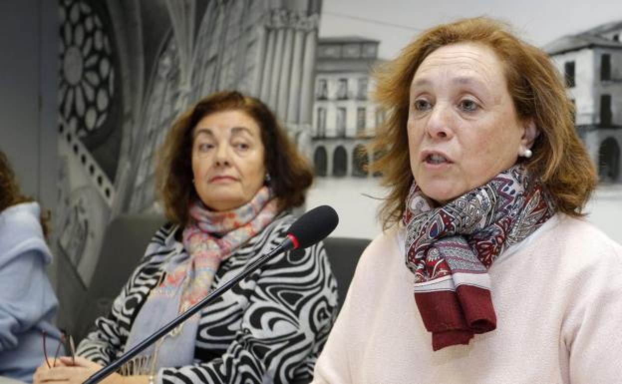 Aurora Baza, concejala del PP en el Ayuntamiento de León.