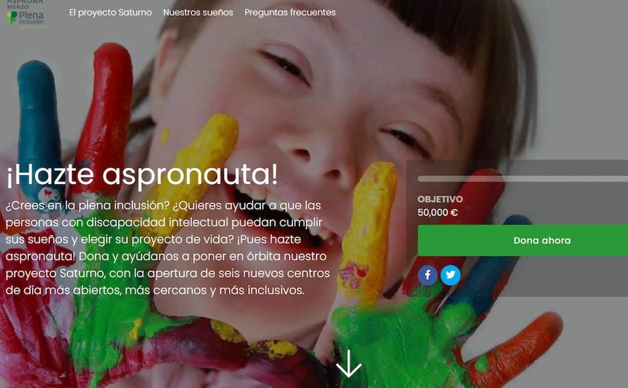 Asprona Bierzo lanza su campaña 'Hazte aspronauta' para recaudar 50.000 euros para su proyecto Saturno