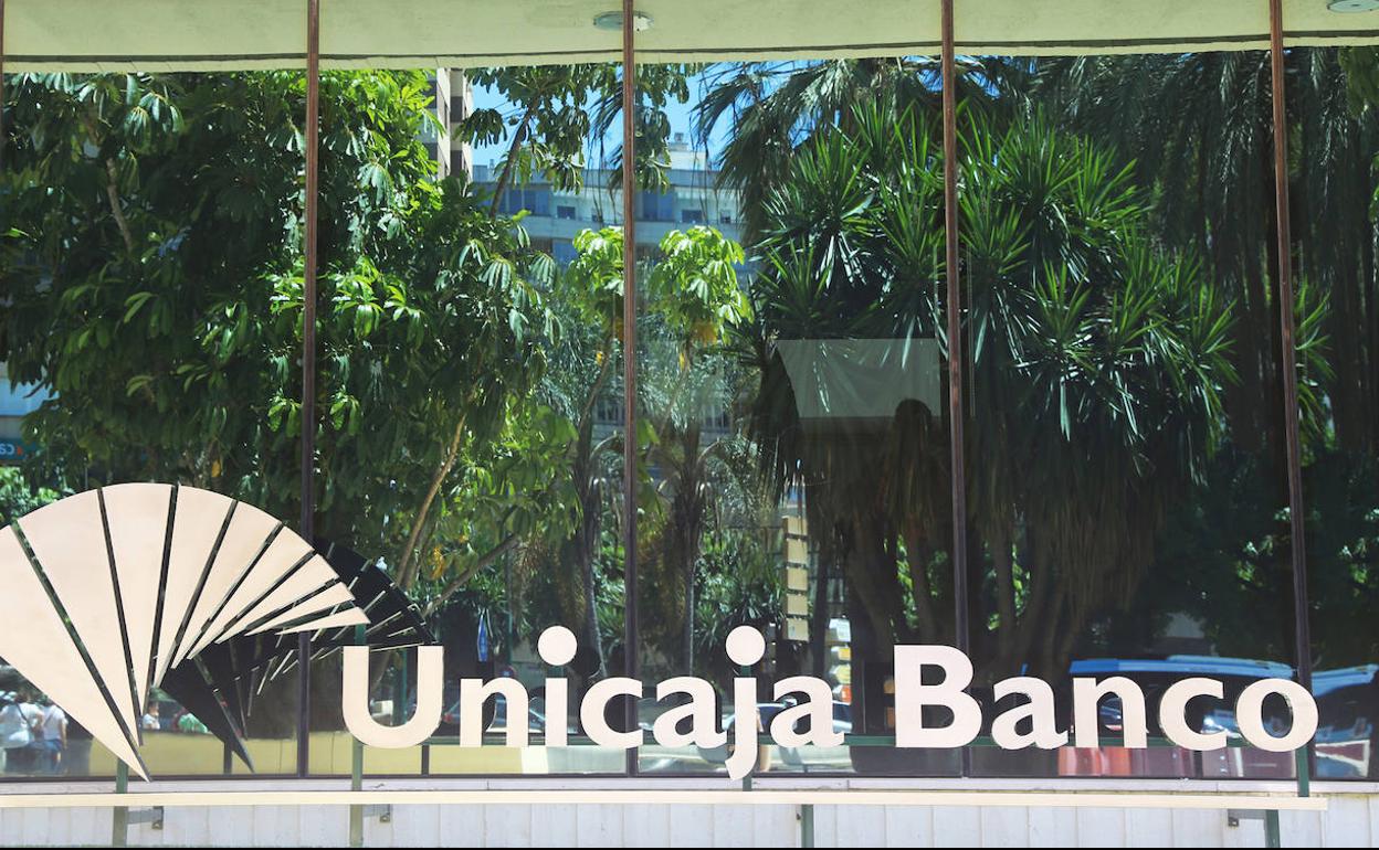 Logo de Unicaja Banco.