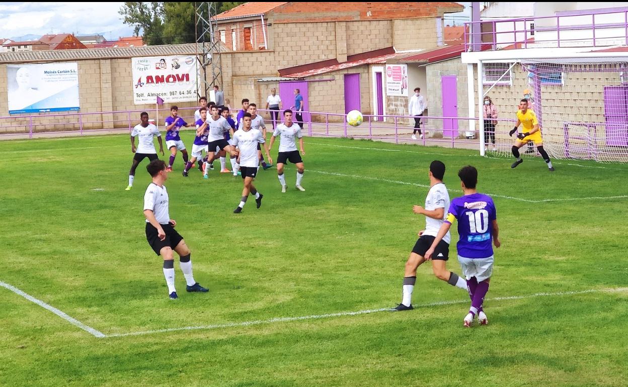 Un lance del partido.