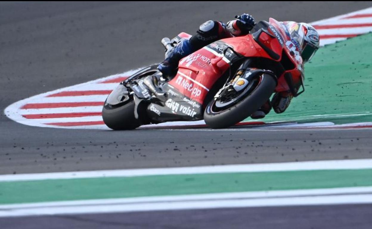 Andrea Dovizioso (Ducati), líder del Mundial de MotoGP. 