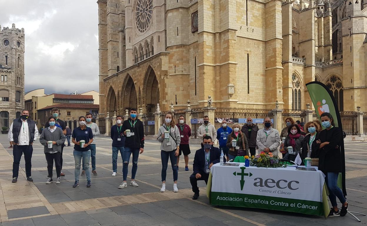 Celebración del Día Mundial de la Investigación en Cáncer en León.