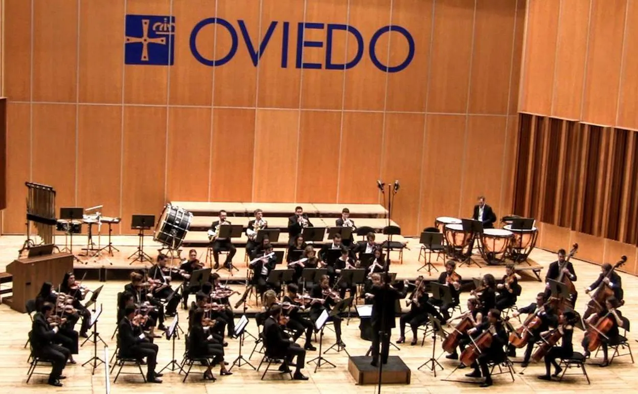 La Orquesta de la Universidad de Oviedo.