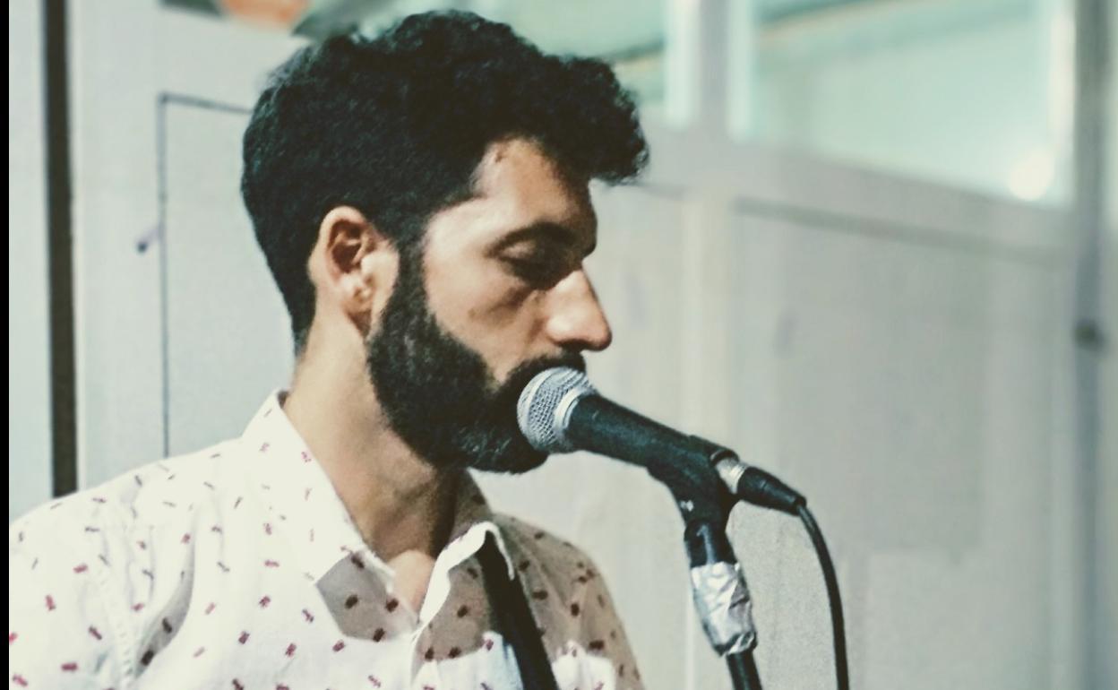 El cantante Luis Pedreira