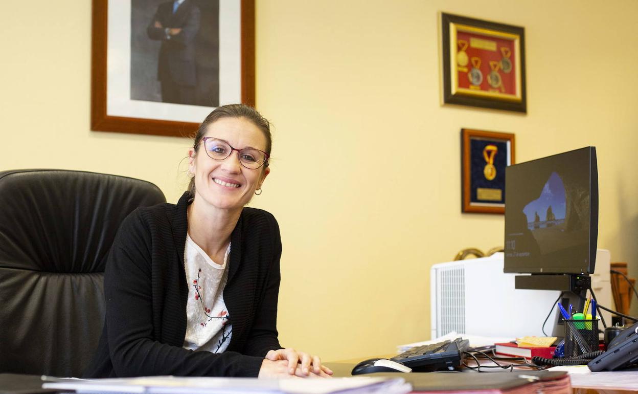 María Perrino, directora general de Deportes de la Junta de Castilla y León. 