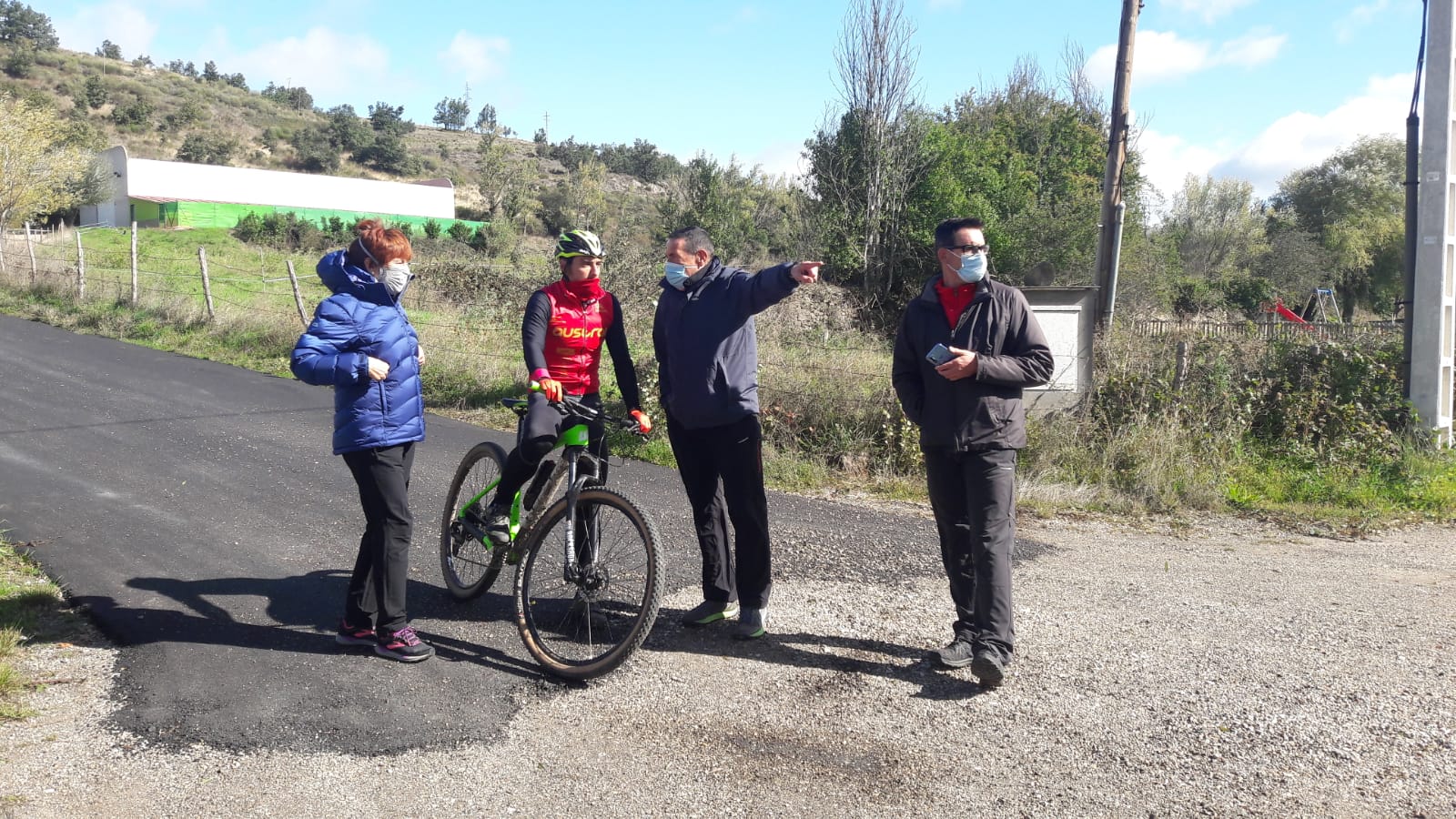 A Santiago Contra el Cáncer no se olvida del Camino Olvidado.