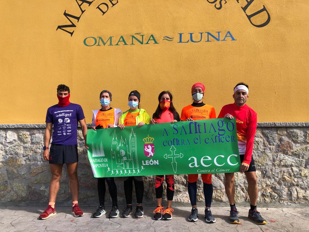 A Santiago Contra el Cáncer no se olvida del Camino Olvidado.