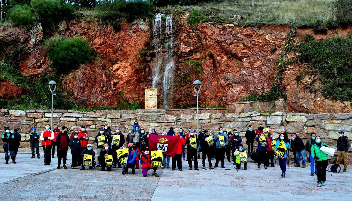 Trincheras en la Peña Morquera.