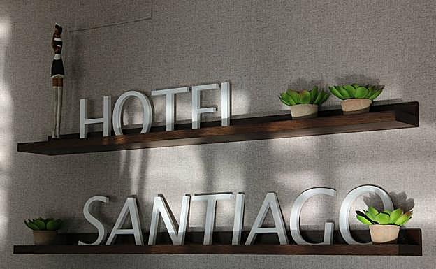 Imagen. Parte de la recepción del hotel. 