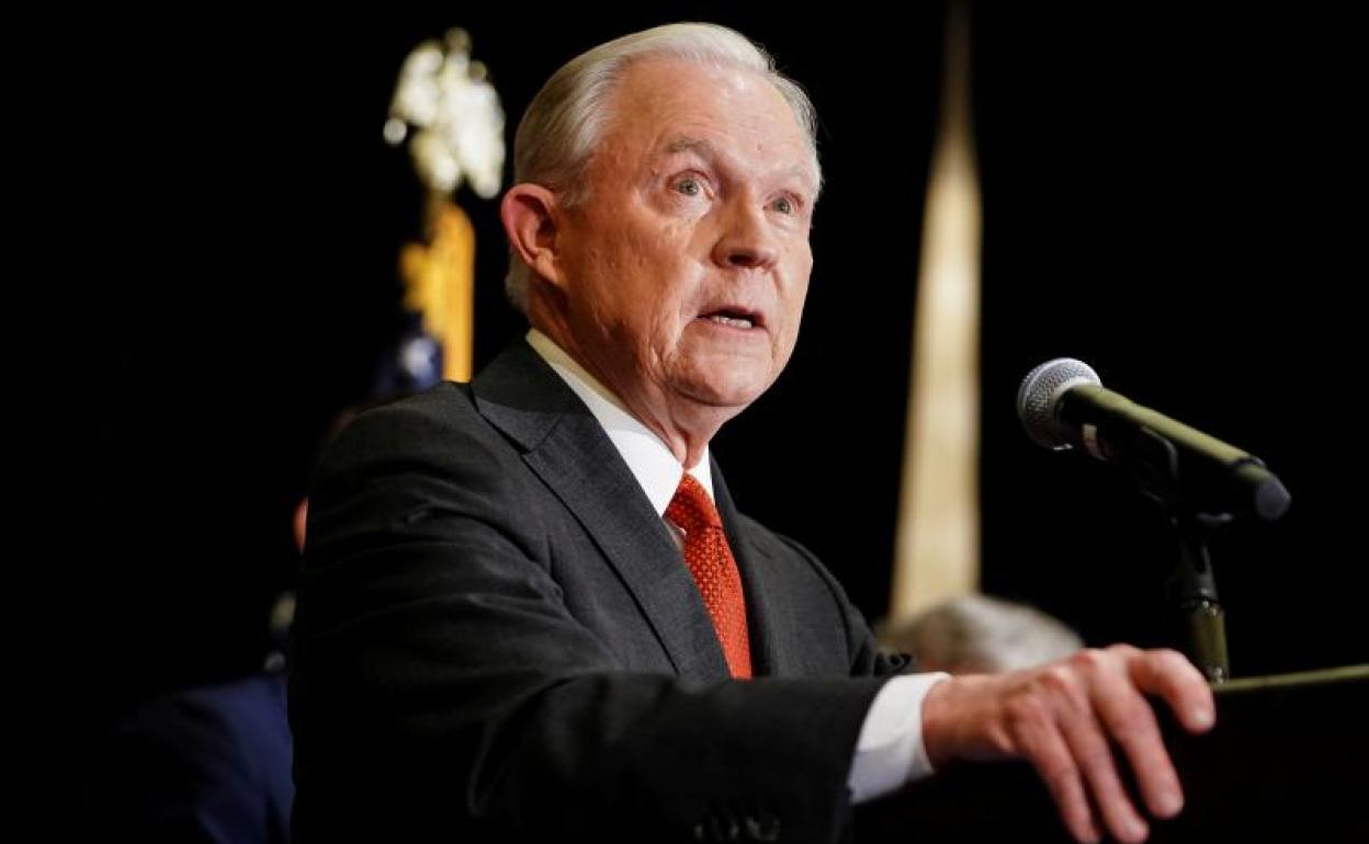 Jeff Sessions, en una imagen de archivo.