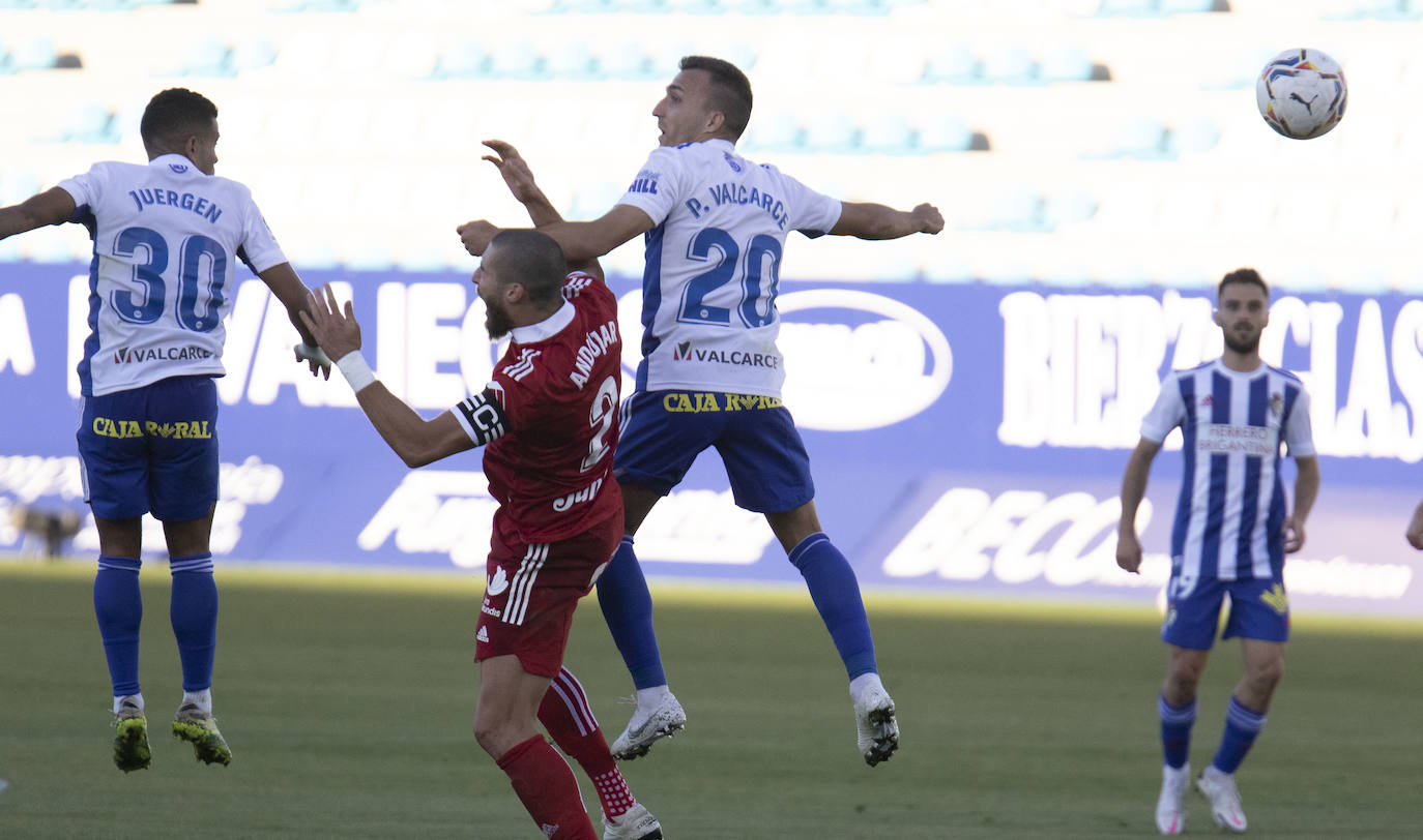 El equipo berciano vio rota su racha de triunfos en un partido donde su rival fue mejor.