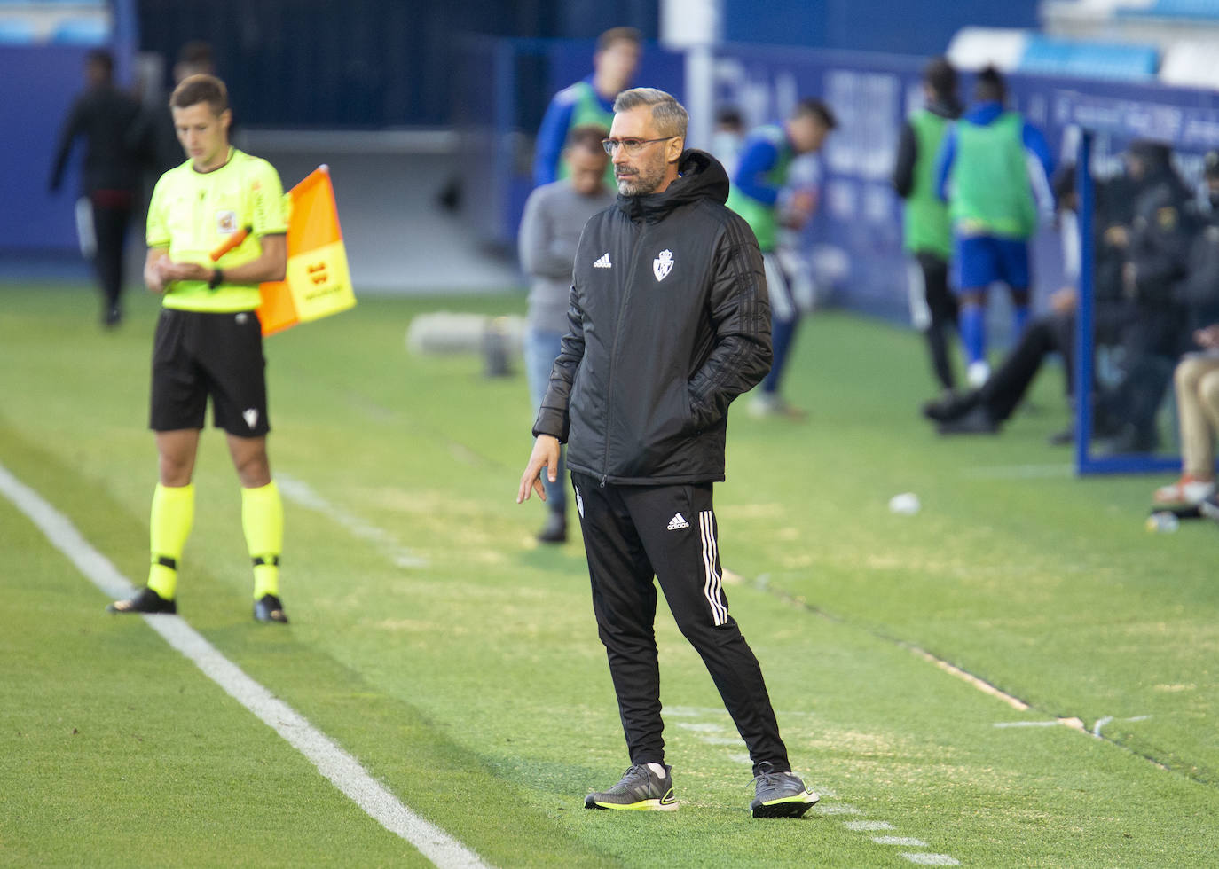 El equipo berciano vio rota su racha de triunfos en un partido donde su rival fue mejor.