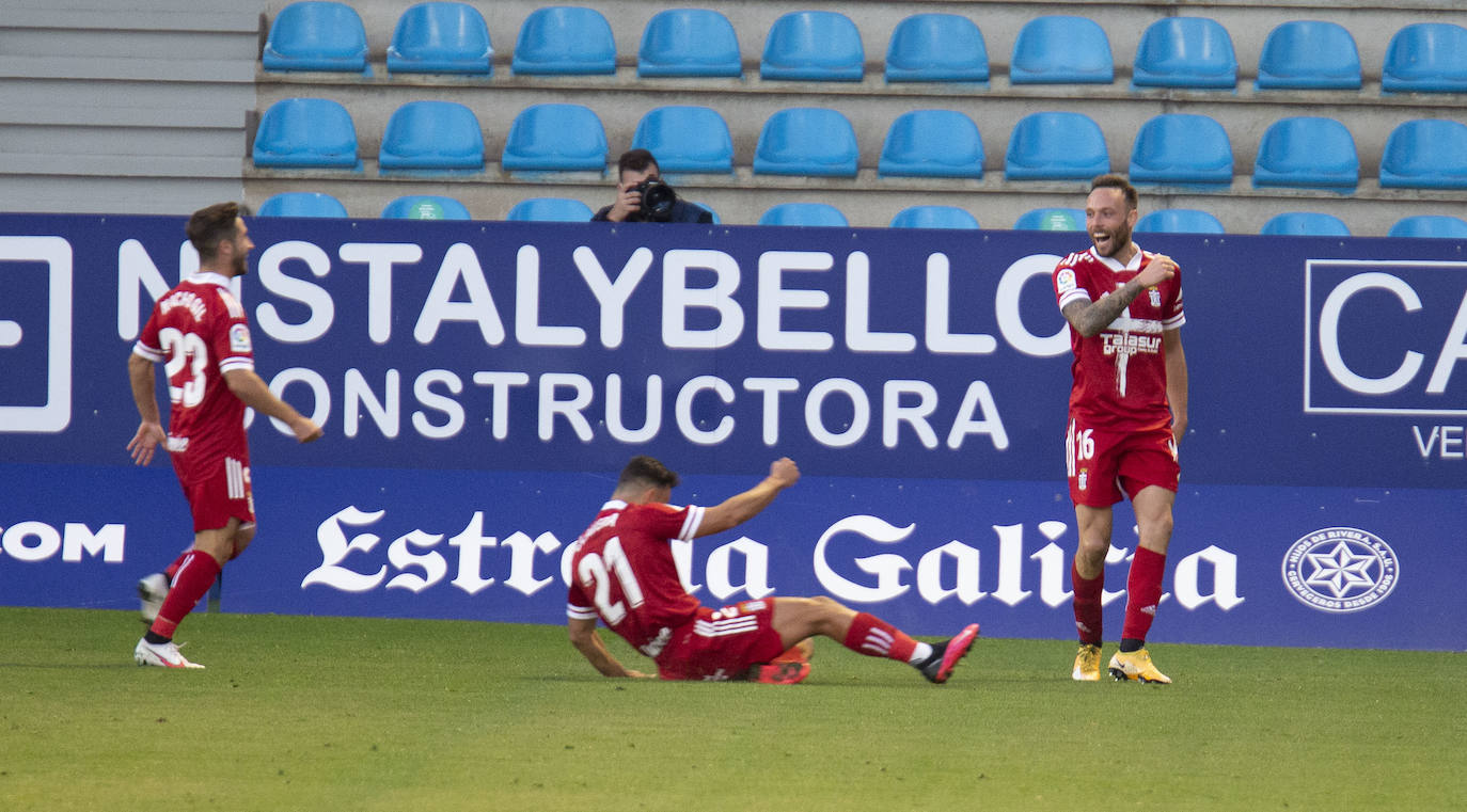 El equipo berciano vio rota su racha de triunfos en un partido donde su rival fue mejor.