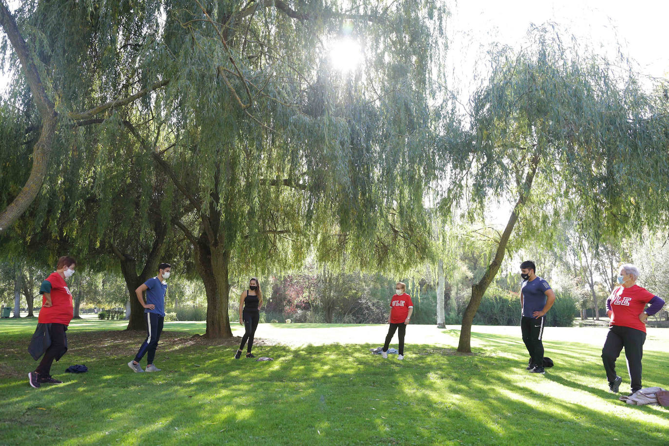 Fotos: Los alumnos de INEF tutorizan sobre deporte a los mayores