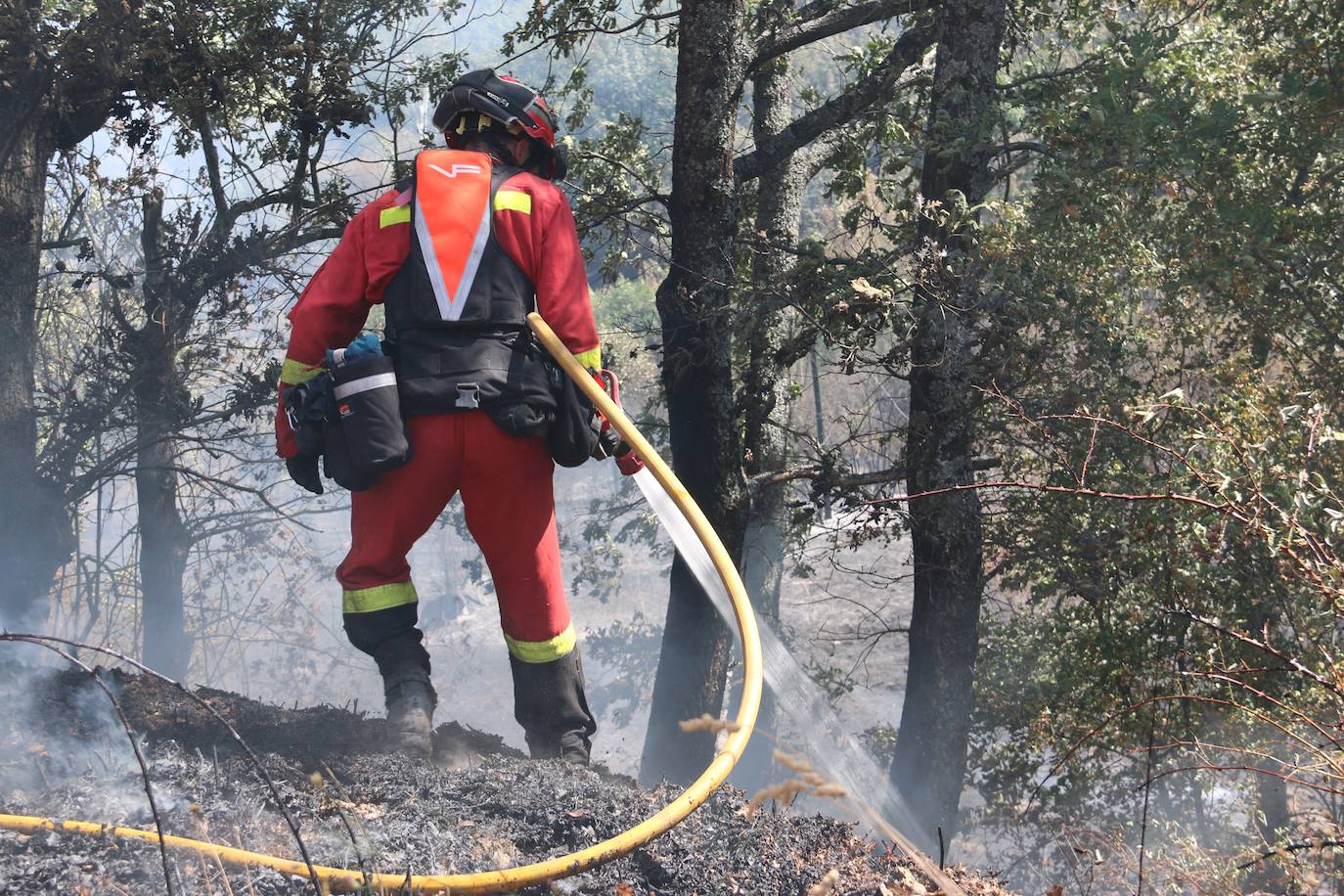 Fueron varios días de miedo, desolación y espanto para los vecinos de esta zona de la provincia de León.