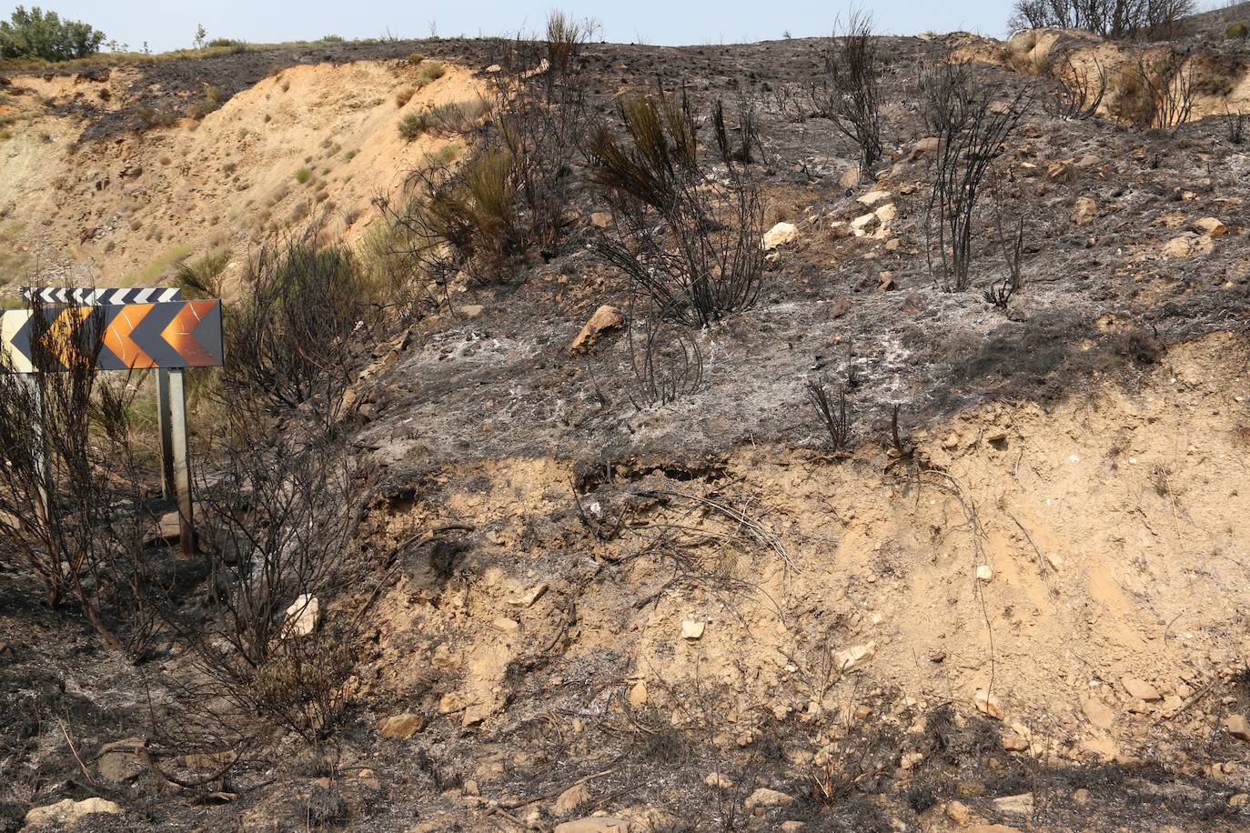 Fueron varios días de miedo, desolación y espanto para los vecinos de esta zona de la provincia de León.