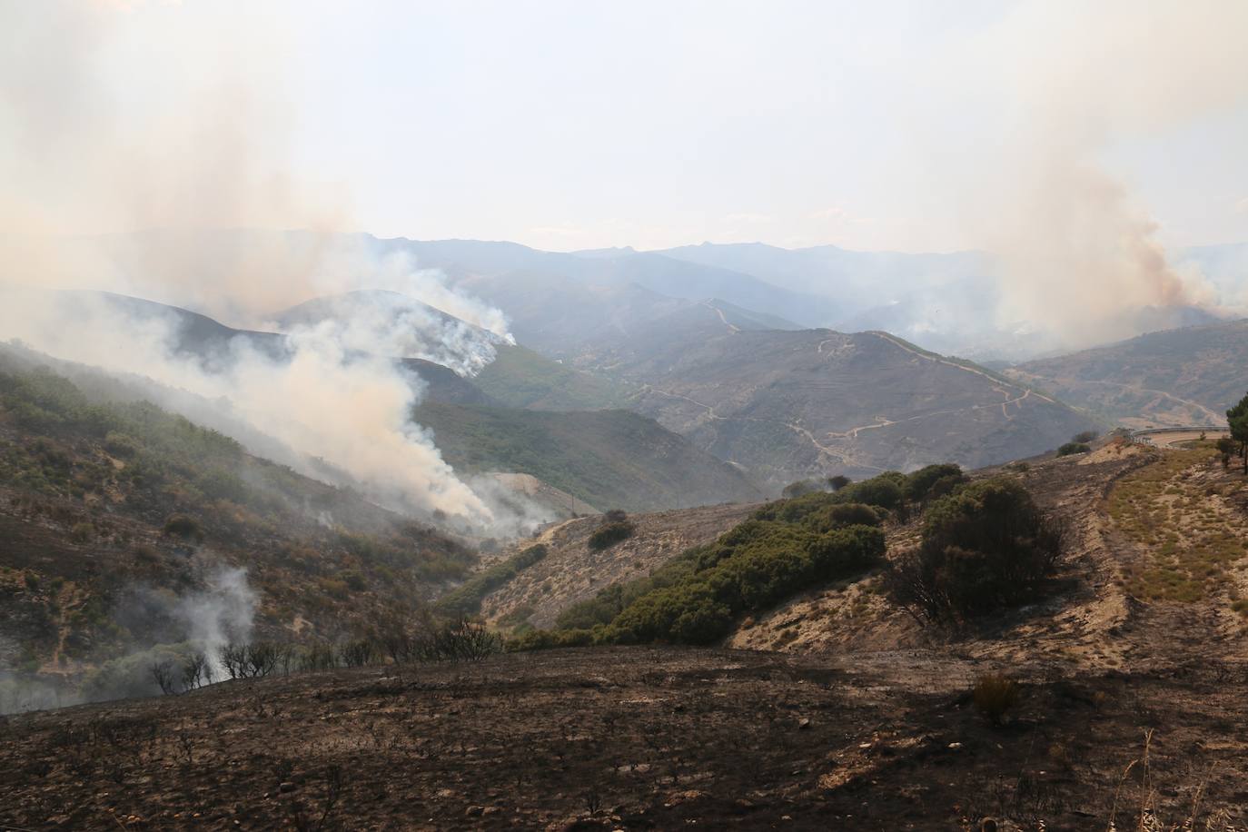 Fueron varios días de miedo, desolación y espanto para los vecinos de esta zona de la provincia de León.