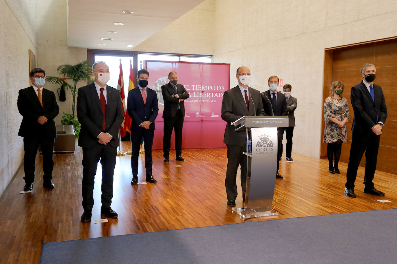 Fotos: El presidente de las Cortes se reúne con rectores de las universidades de Castilla y León