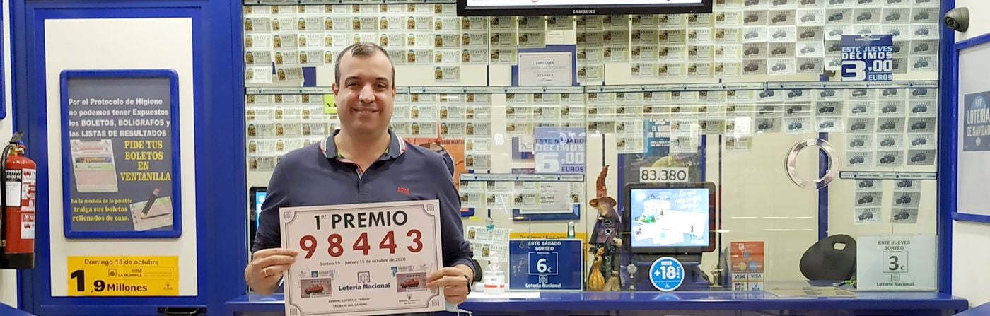 La lotería deja parte de su primer premio en E-Leclerc de San Andrés del Rabanedo.