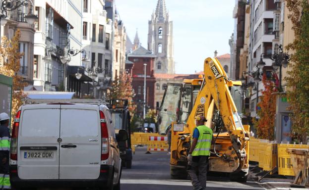 Galería. Avanzan las obras en Ordoño II.