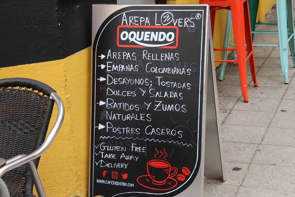 Arepas Lovers en la calle Santa Ana ofrece la mejor comida venezolana.
