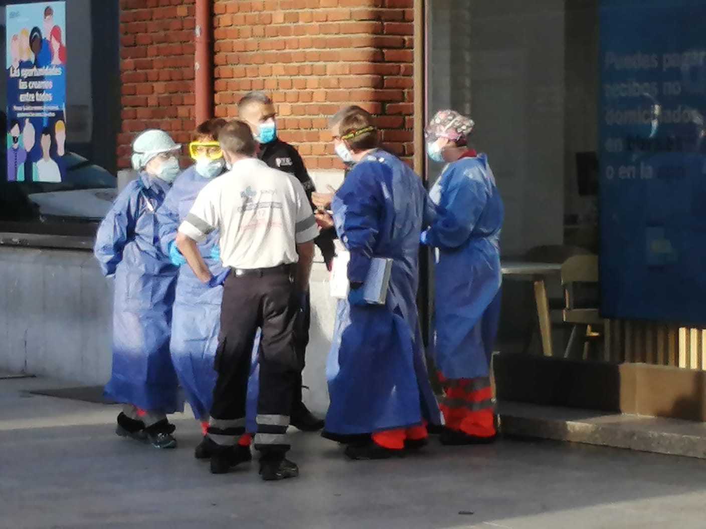 Un momento de la intervención. 