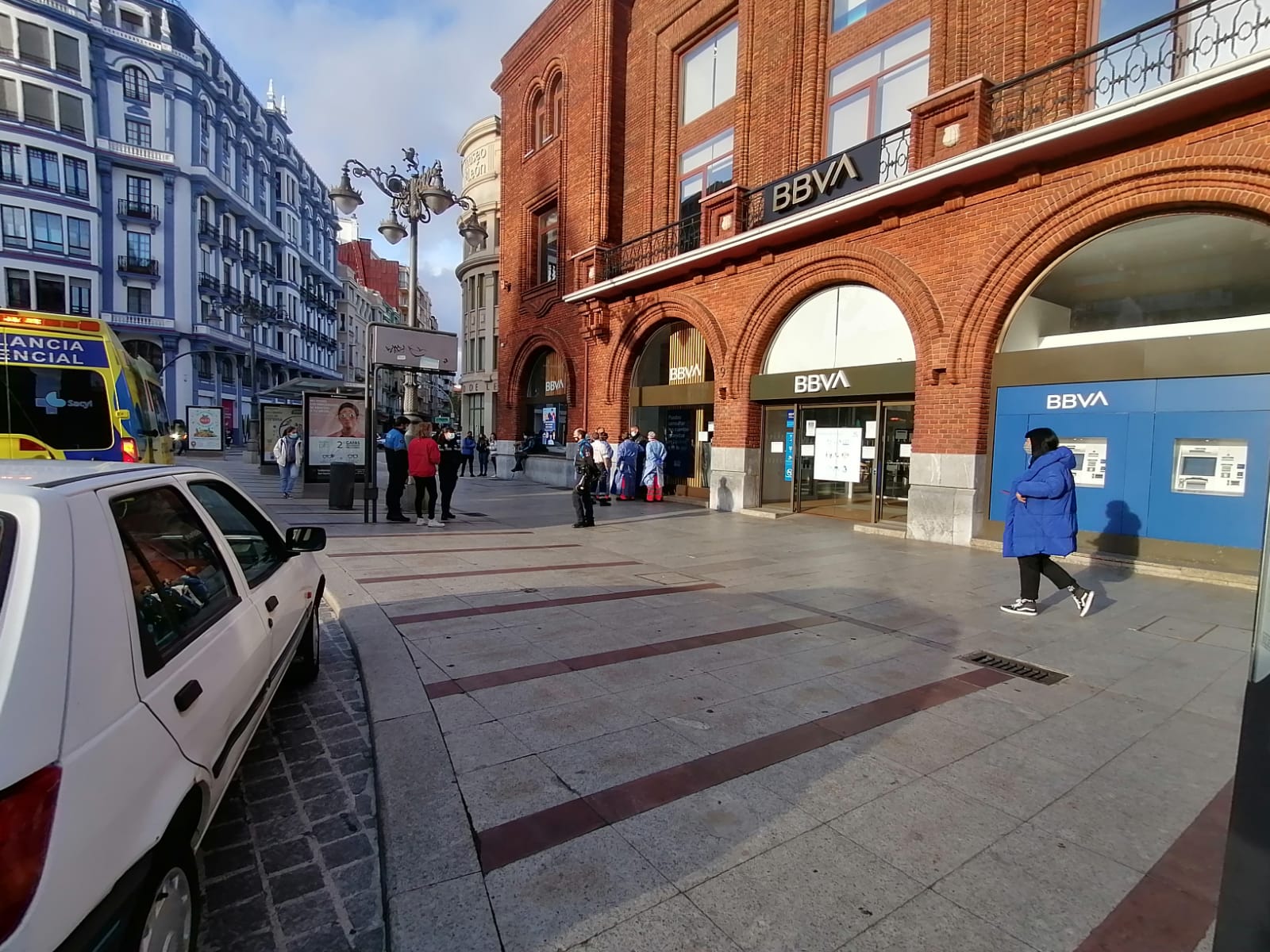 Un momento de la intervención. 