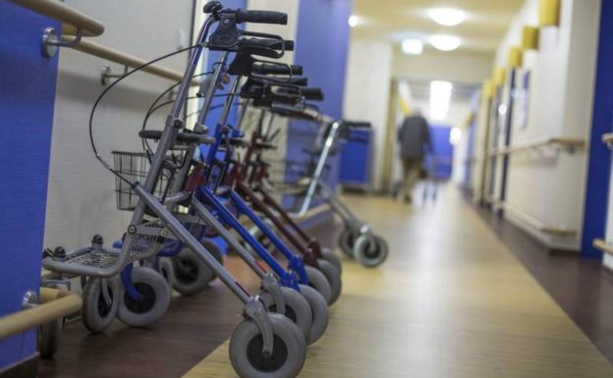 Una residencia de la tercera edad.