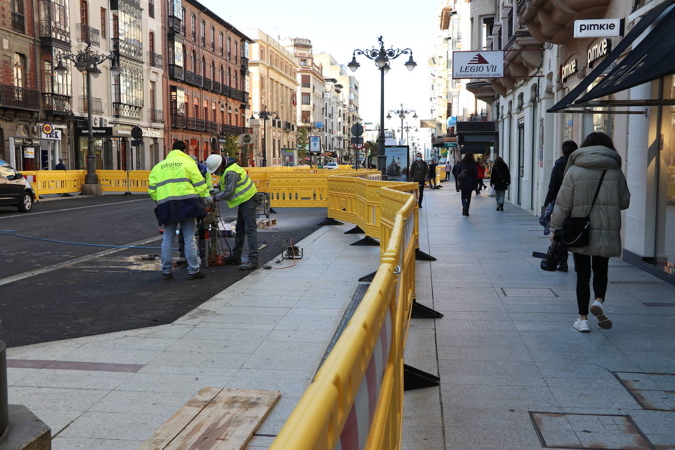 Obras en Ordoño II. 